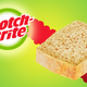Image for article titled Scotch-Brite Unveils New Scouring Bread For Wiping Up Leftover Pasta Sauce On Plate